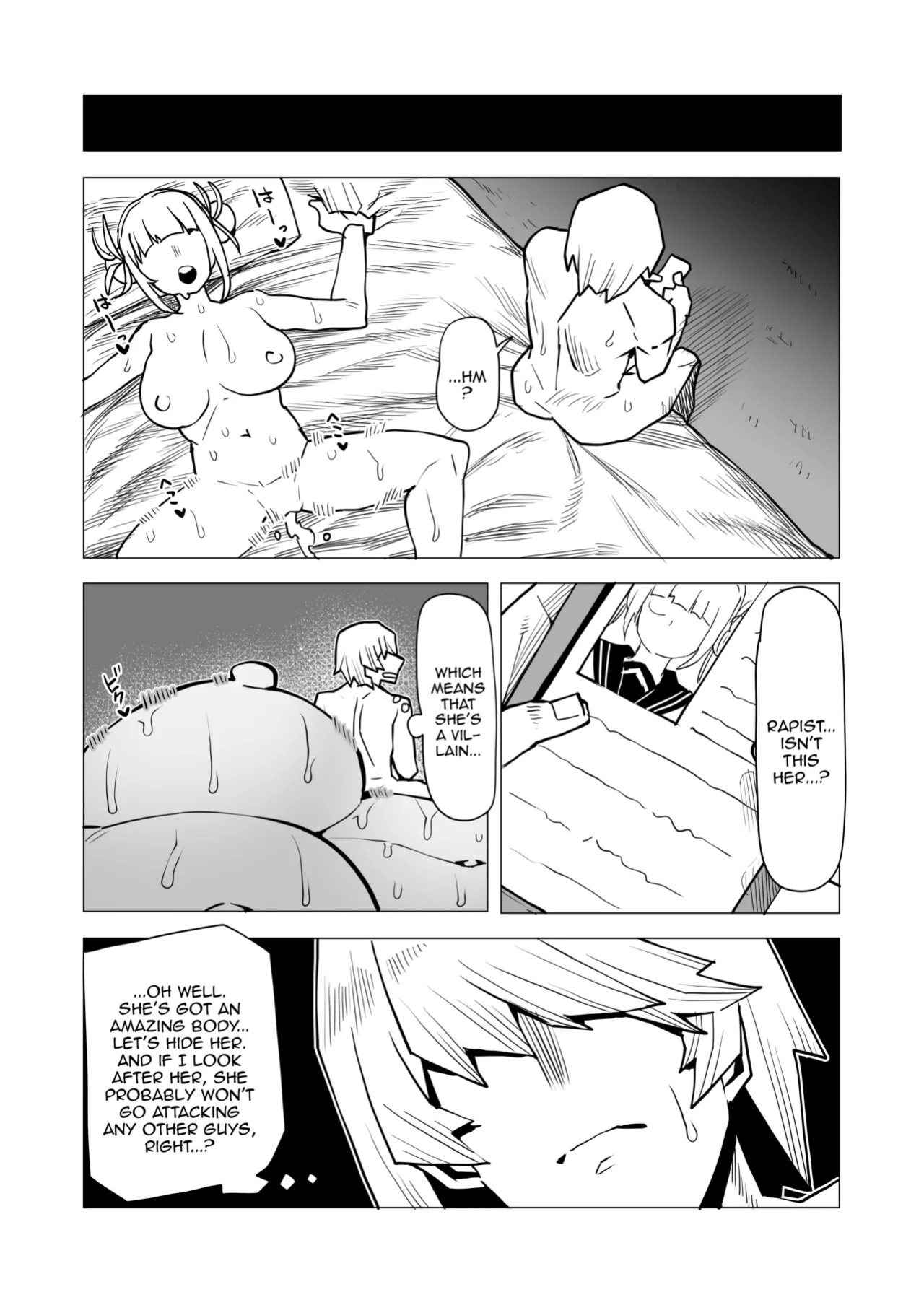 [Oekaki Kaki] Teisou Gyakuten no Hero Academia | Inverted Morality Hero Academia (Boku no Hero Academia) [English] {Doujins.com}