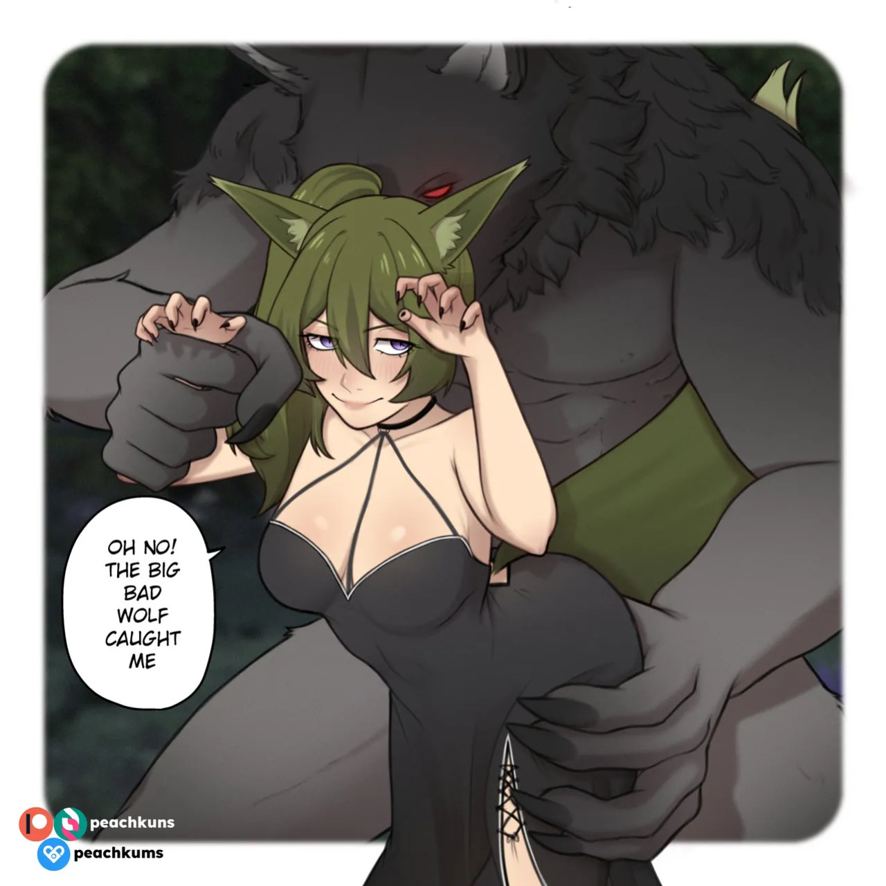 [Peachkuns] Übel and the Big Bad Wolf (Frieren: Beyond Journey's End)