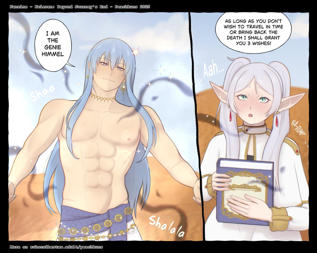 [Peachkuns] Frieren makes 3 wishes (Frieren: Beyond Journey's End)
