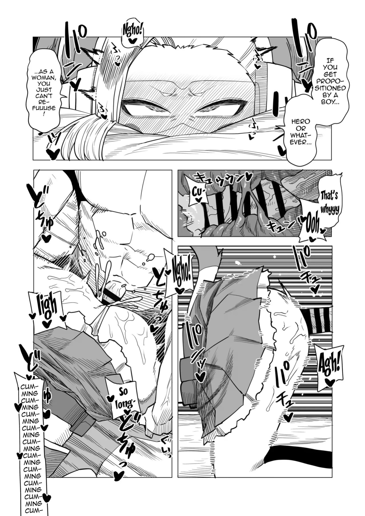 [Oekaki Kaki] Teisou Gyakuten no Hero Academia | Inverted Morality Hero Academia (Boku no Hero Academia) [PRO-HEROINES COLLECTION] [English]