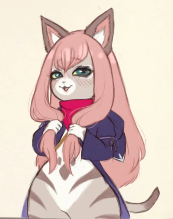 [Peachkuns] Cat Wife Tsukino (Monster Hunter)