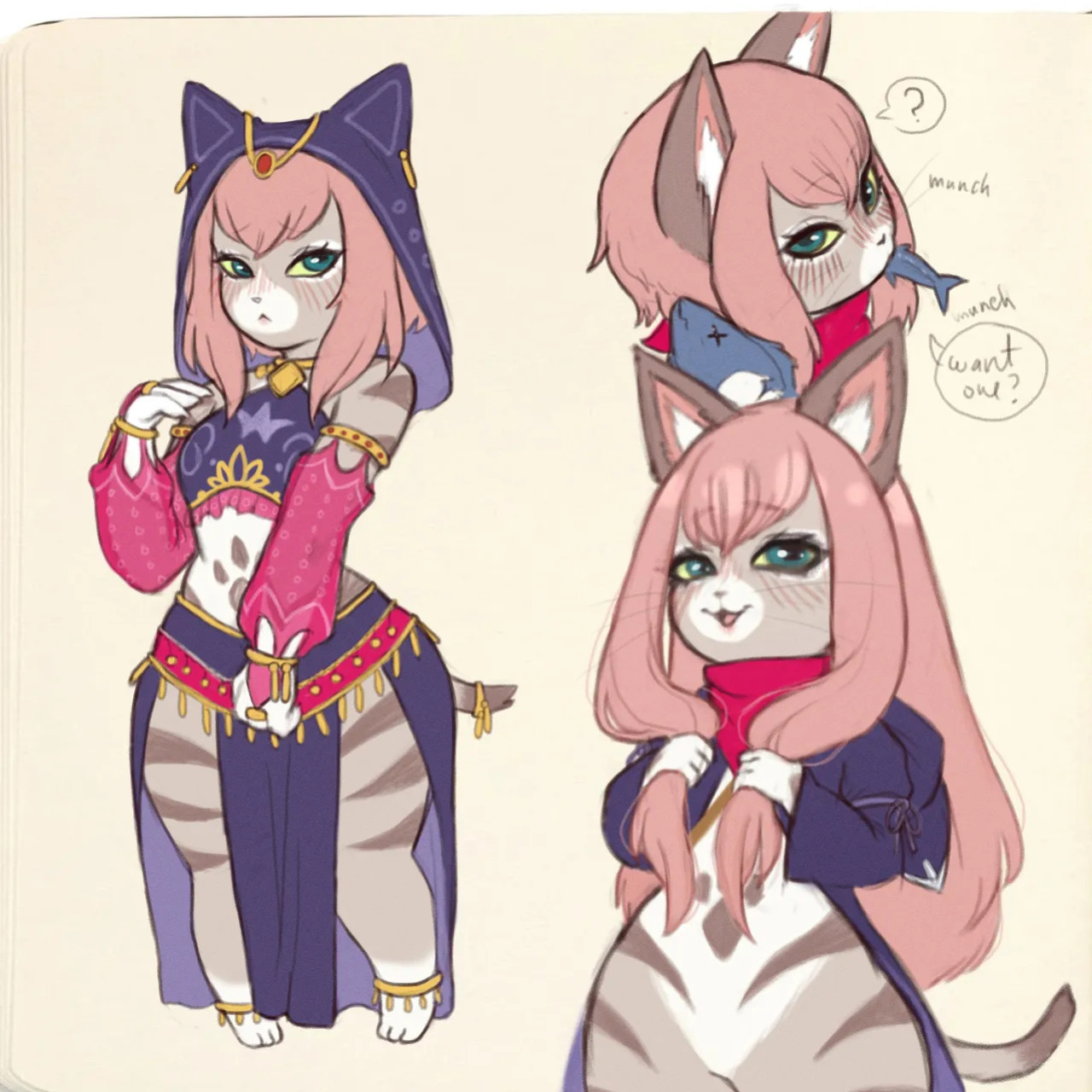 [Peachkuns] Cat Wife Tsukino (Monster Hunter)