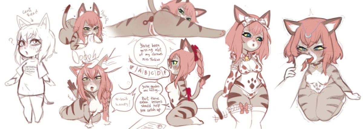 [Peachkuns] Cat Wife Tsukino (Monster Hunter)