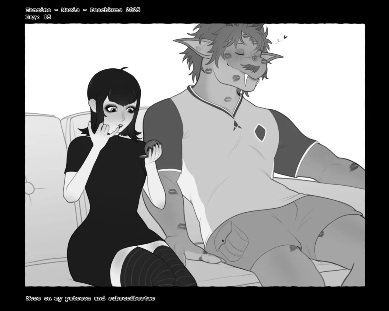 [Peachkuns] Mavis fanzine (Hotel Transylvania)