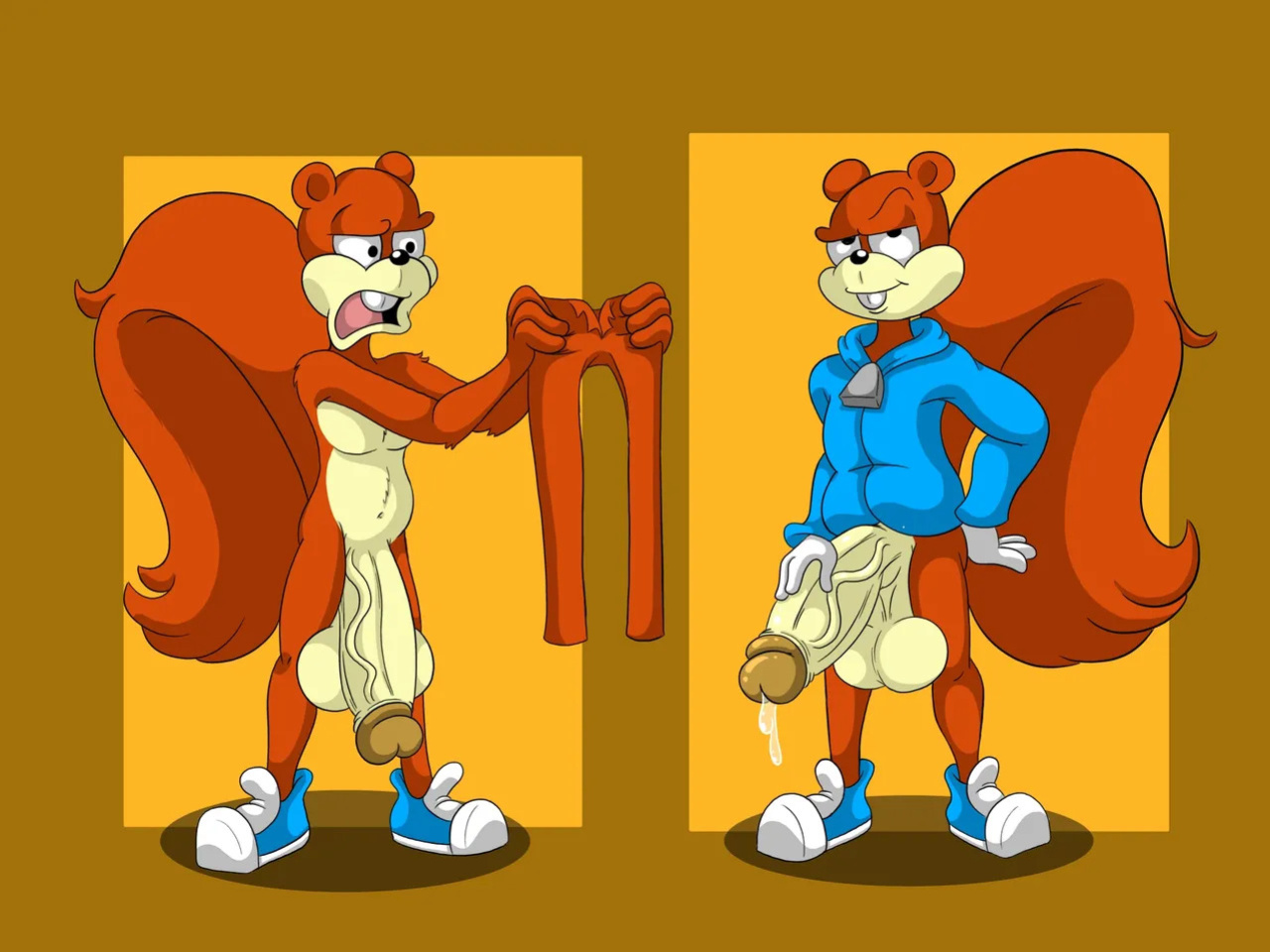 [CartoonfanNSFW402] Conker's (And Berri's) Big Fuck Day