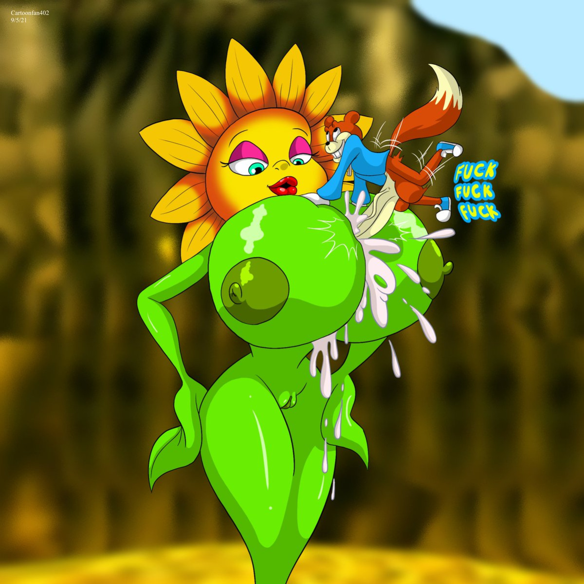 [CartoonfanNSFW402] Conker's (And Berri's) Big Fuck Day