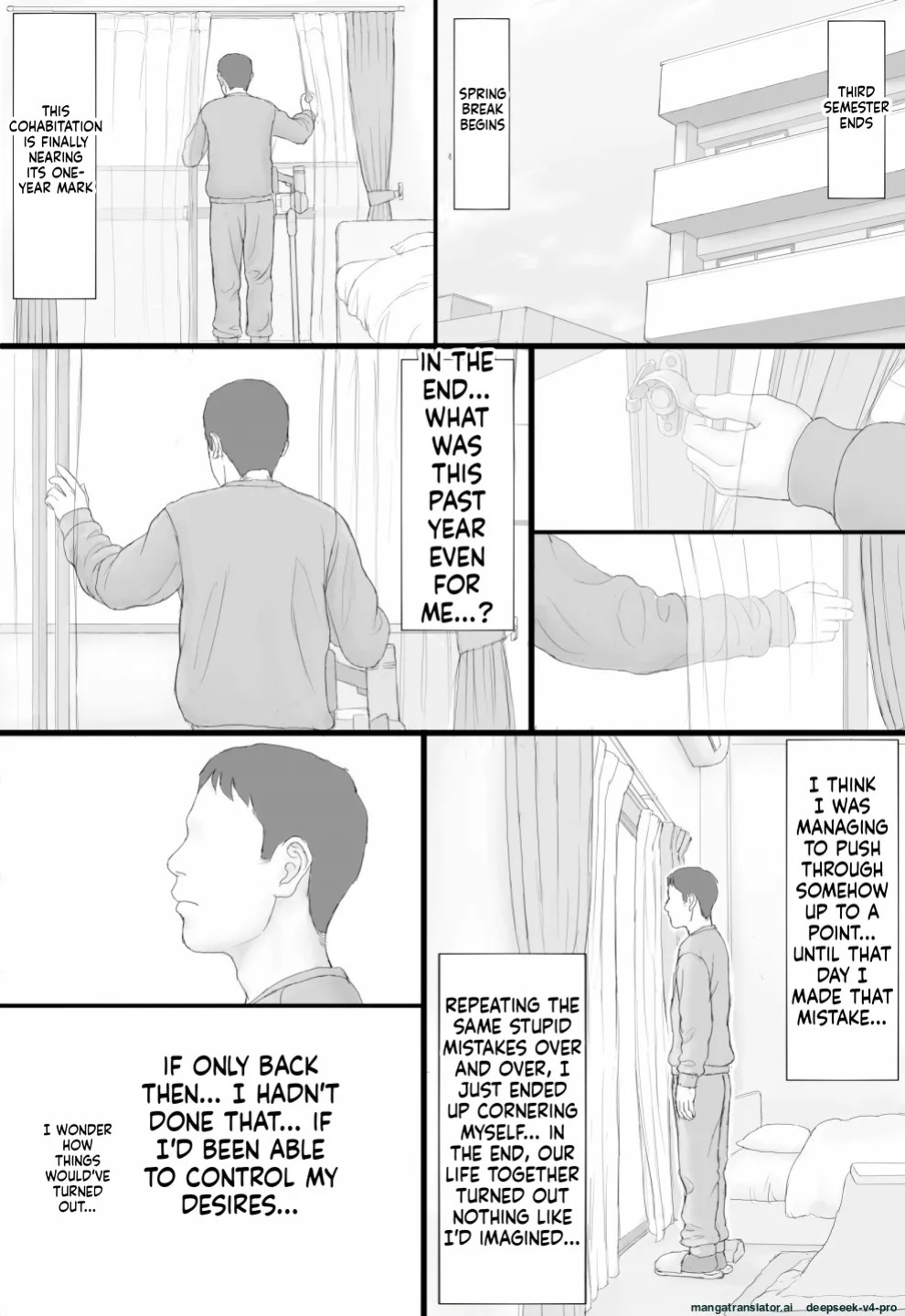 [Manga Jigoku] Doukyo Seikatsu Kouhen