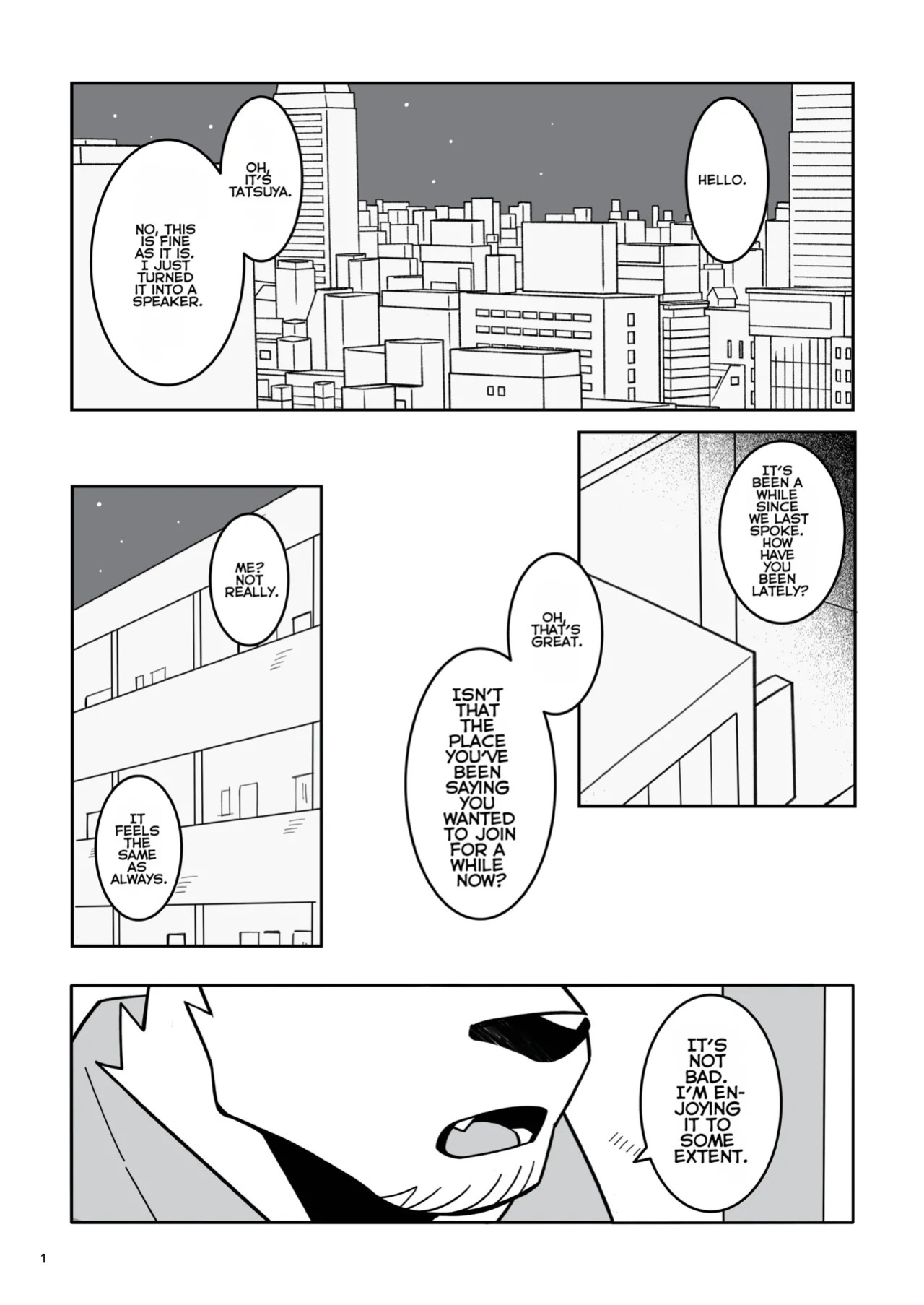 [hachi_duchi] The blue love letter at that moment [English]