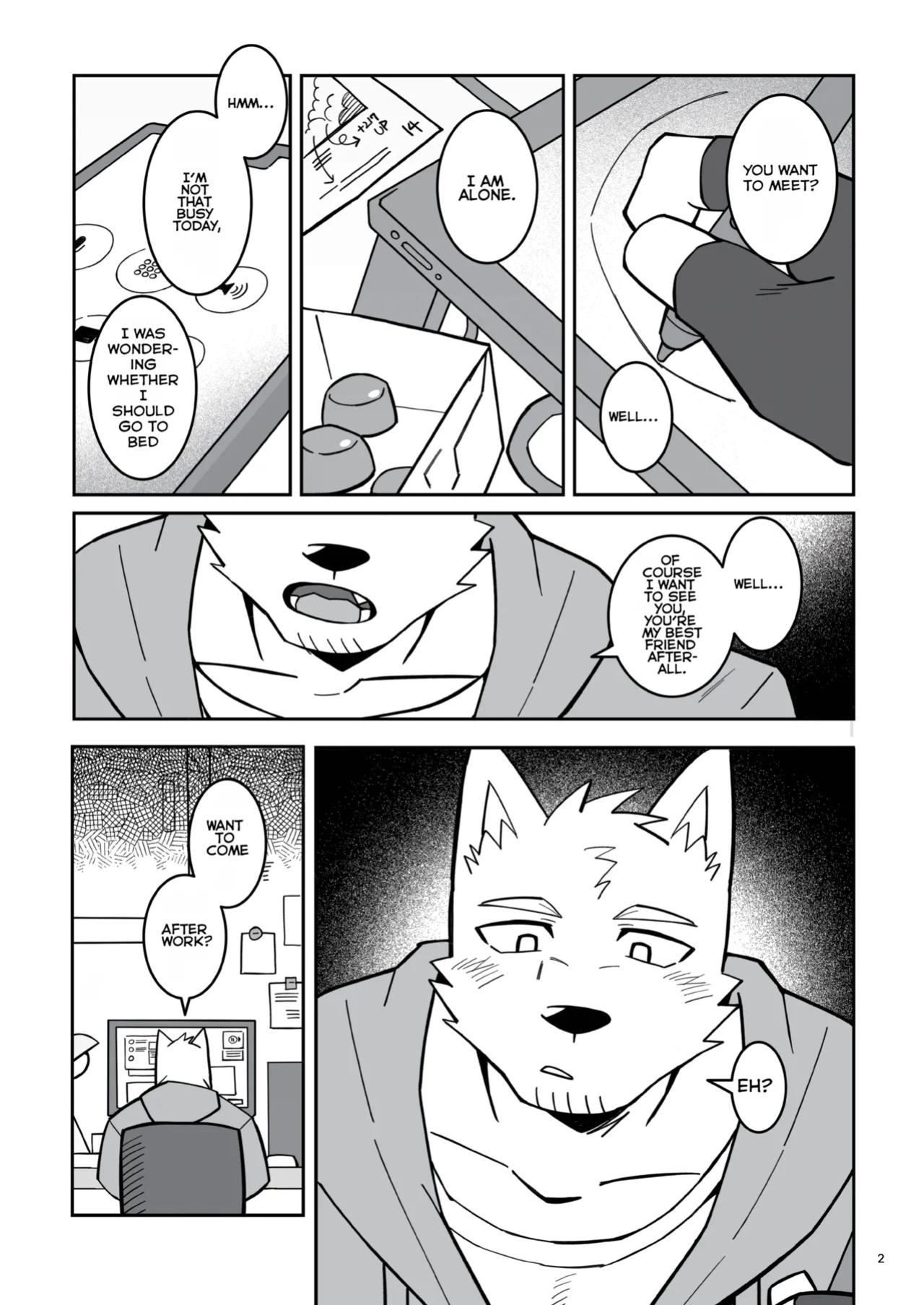 [hachi_duchi] The blue love letter at that moment [English]