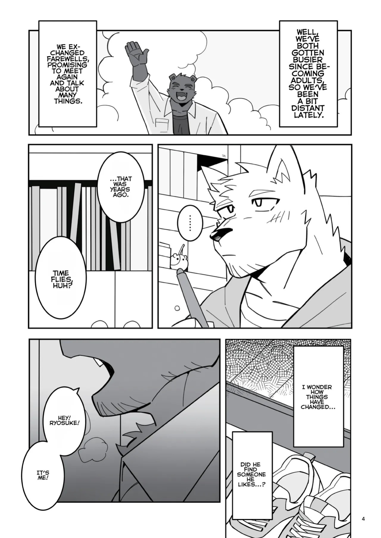 [hachi_duchi] The blue love letter at that moment [English]