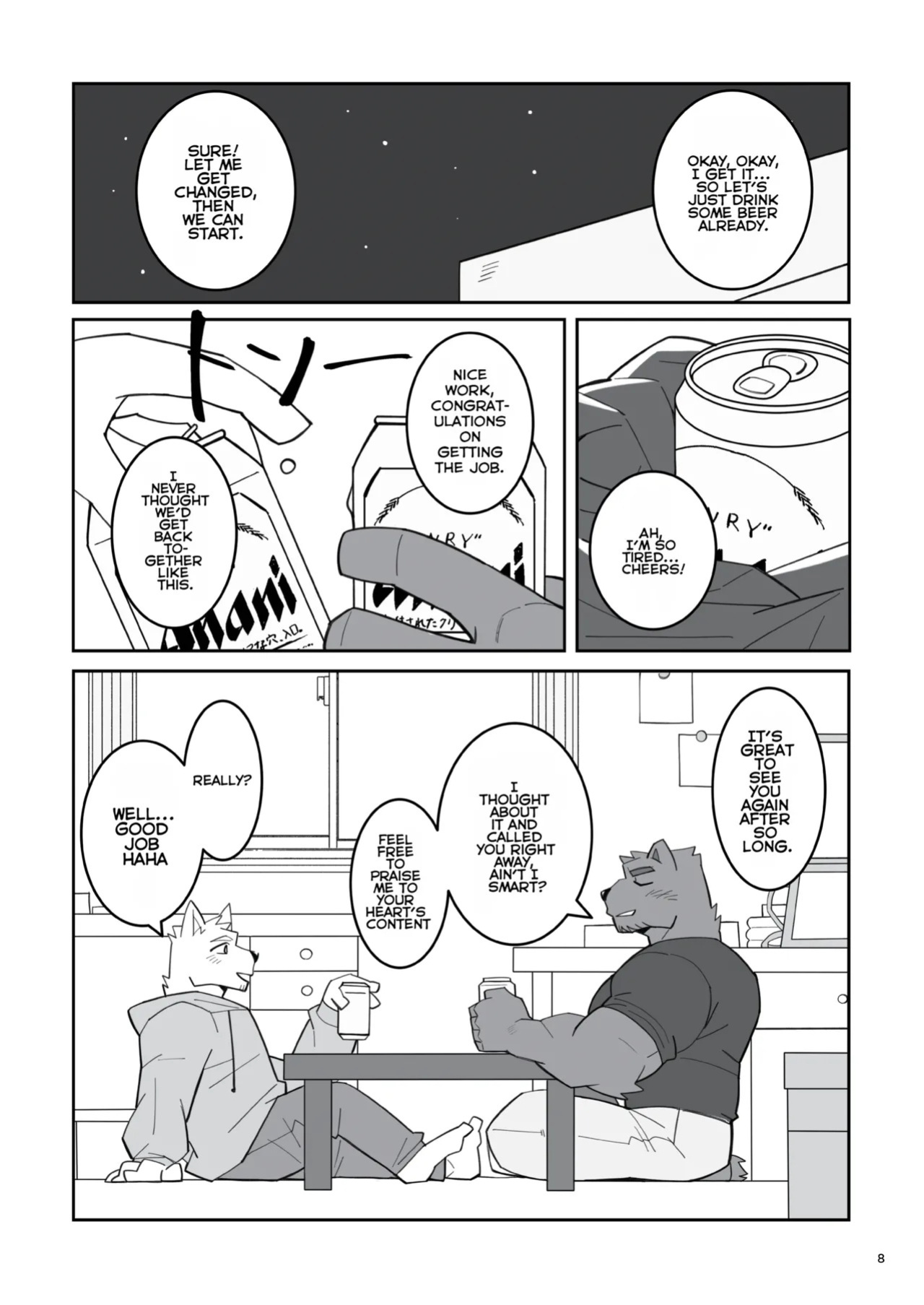 [hachi_duchi] The blue love letter at that moment [English]