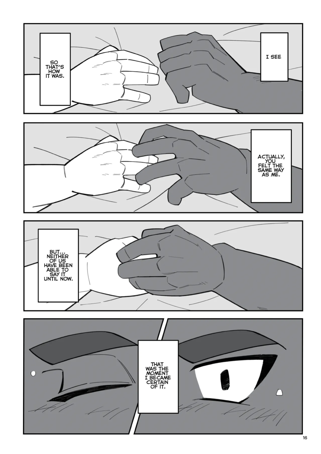 [hachi_duchi] The blue love letter at that moment [English]