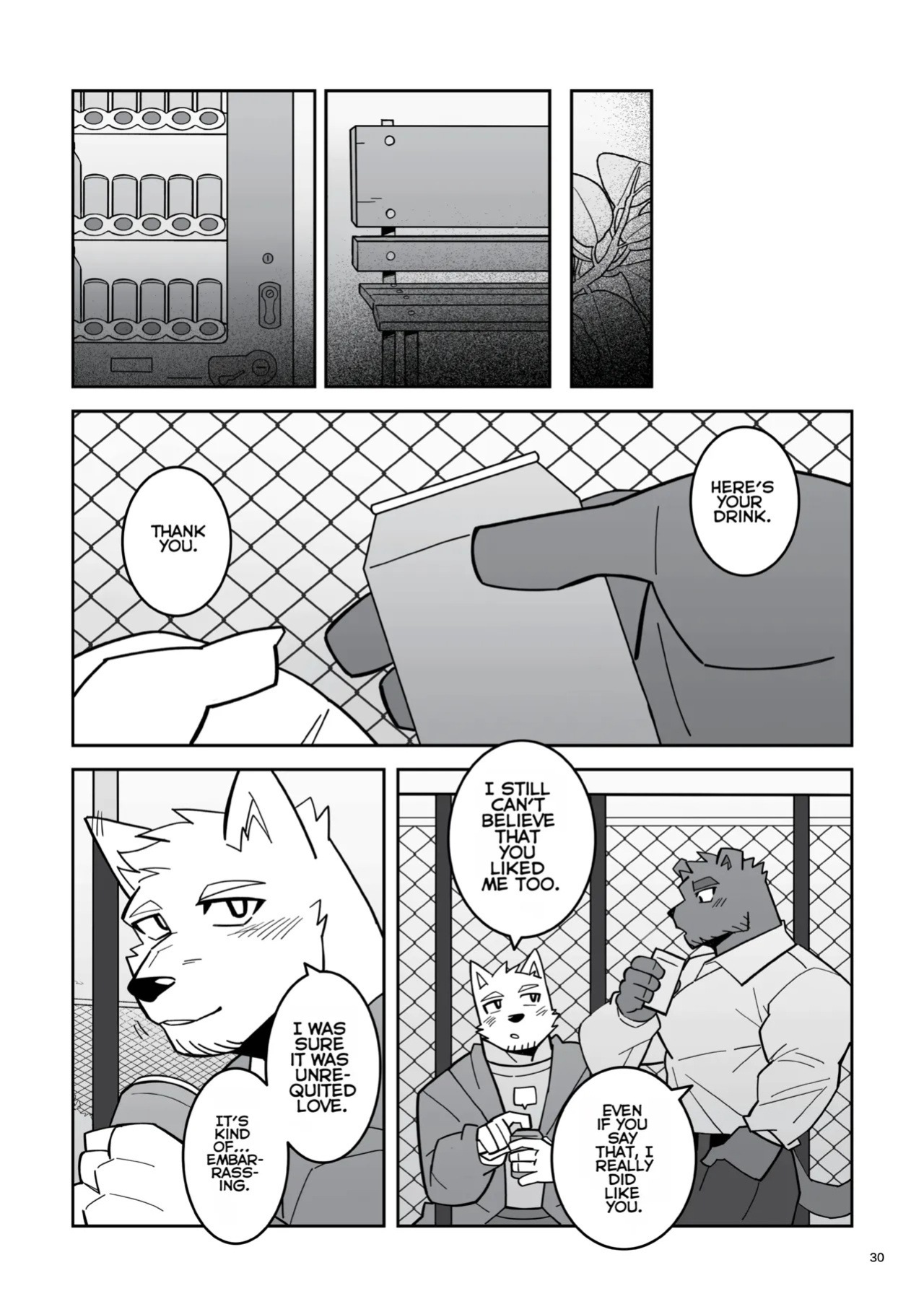 [hachi_duchi] The blue love letter at that moment [English]