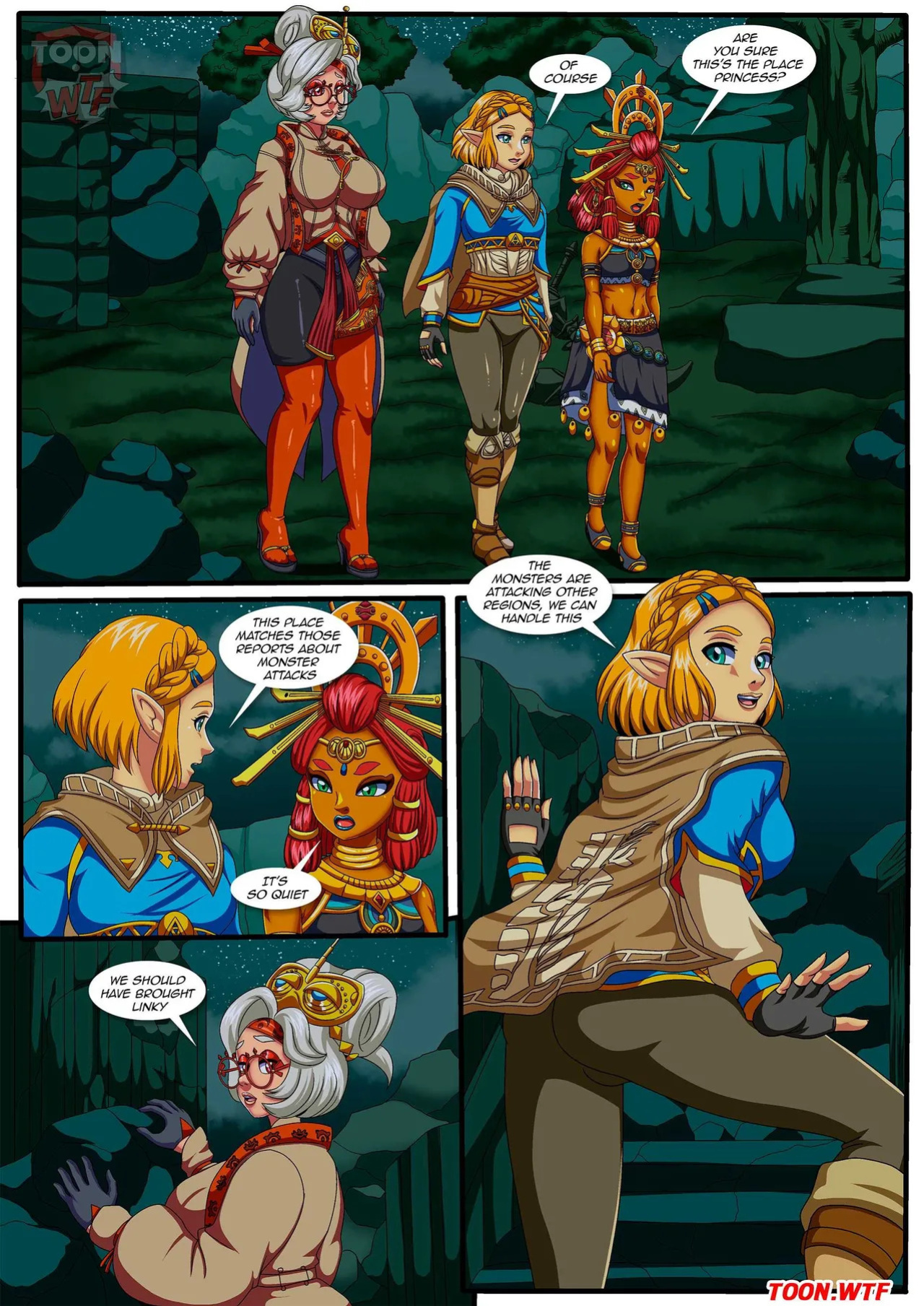 [PalComix] Fallen Princess (The Legend of Zelda) ONGOING