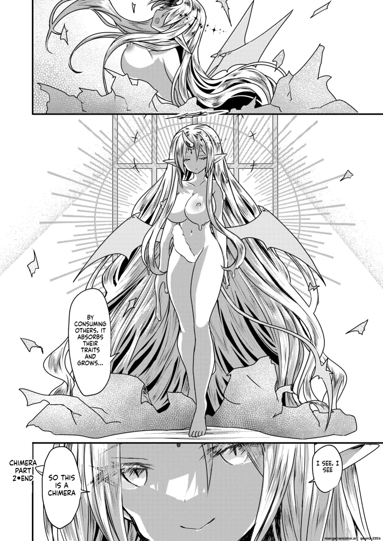 [Omochi] 『キメラ -後編-』 Isekai Rakuten Vol. 37 (SCANMTL)