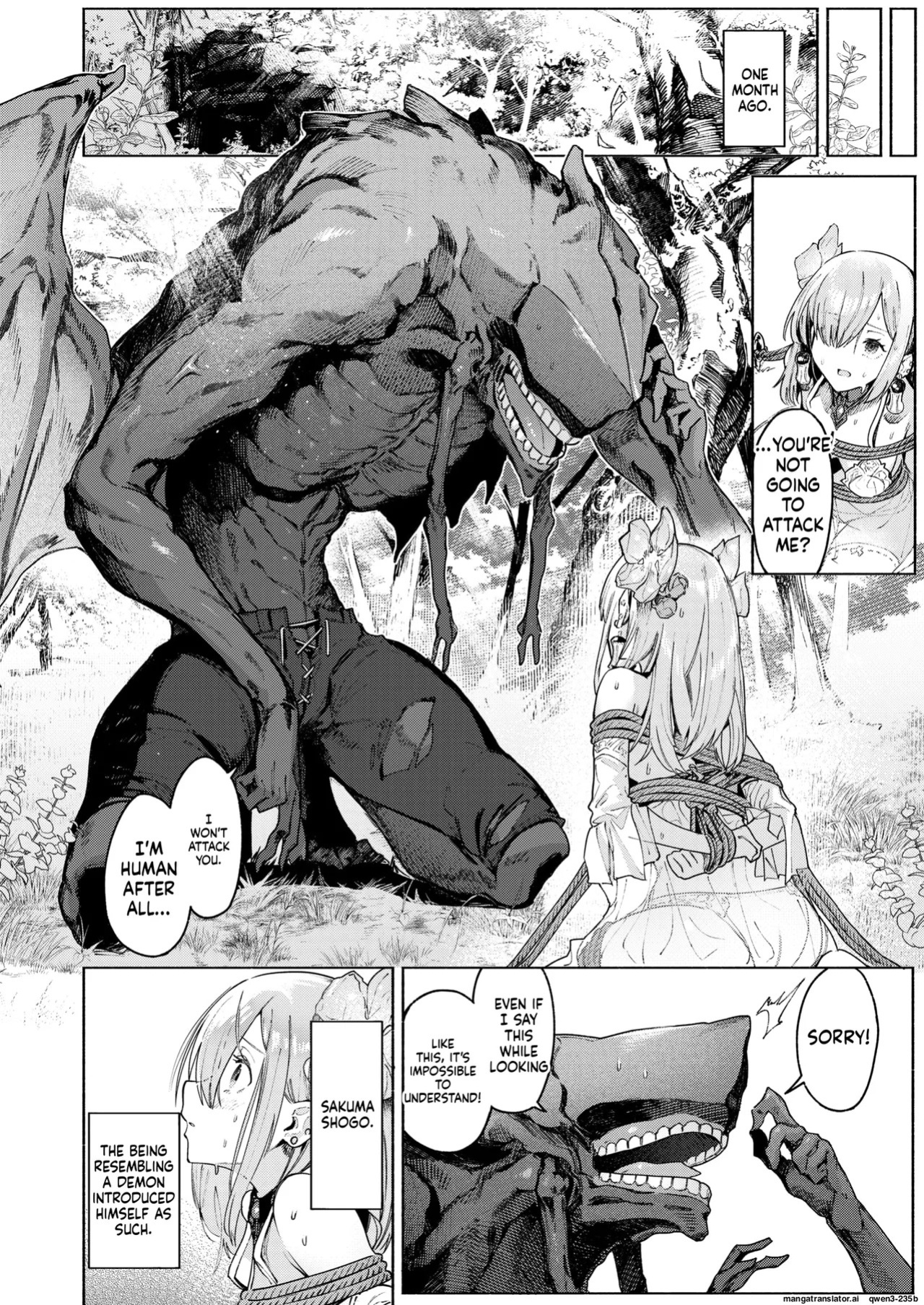 [Croriin] 『悪魔の花嫁』 Isekai Rakuten Vol. 36 (SCANMTL)