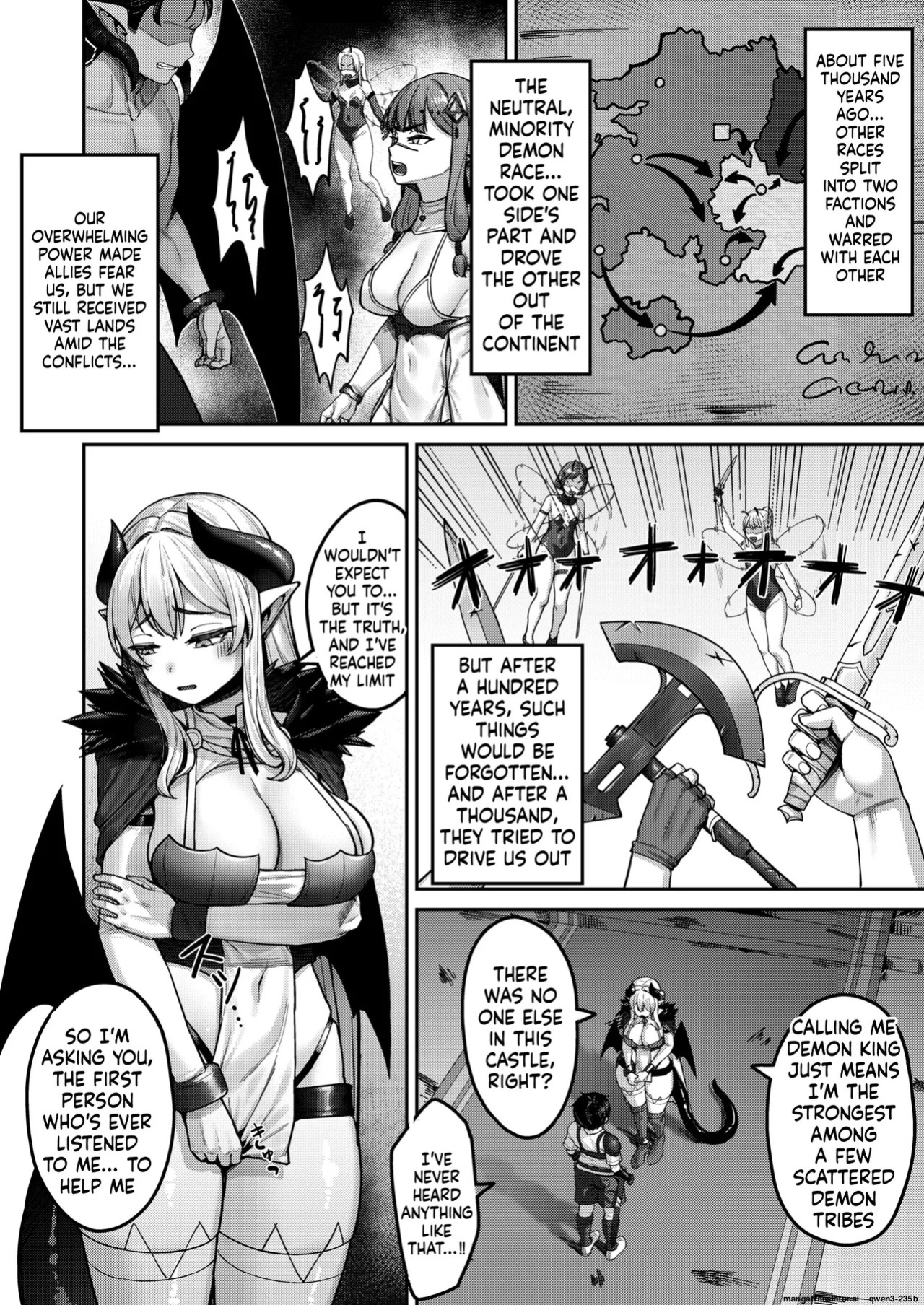 [Kourui]『魔王様の弱いとこ♡』 Isekai Rakuten Vol. 37 (SCANMTL)