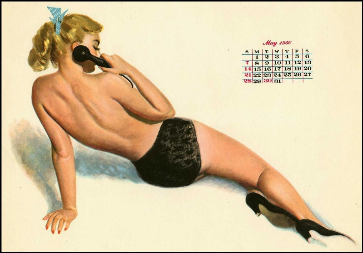Al Moore - 1950 Esquire Girl Calendar