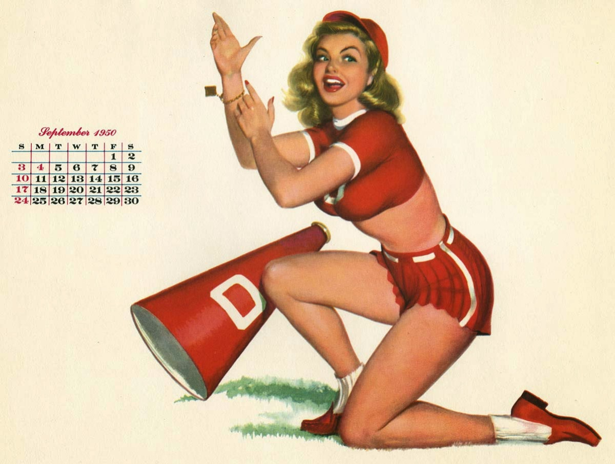Al Moore - 1950 Esquire Girl Calendar
