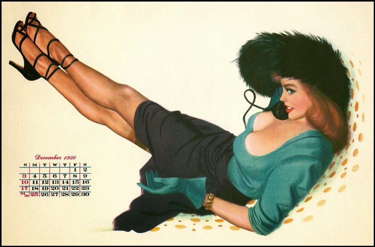 Al Moore - 1950 Esquire Girl Calendar