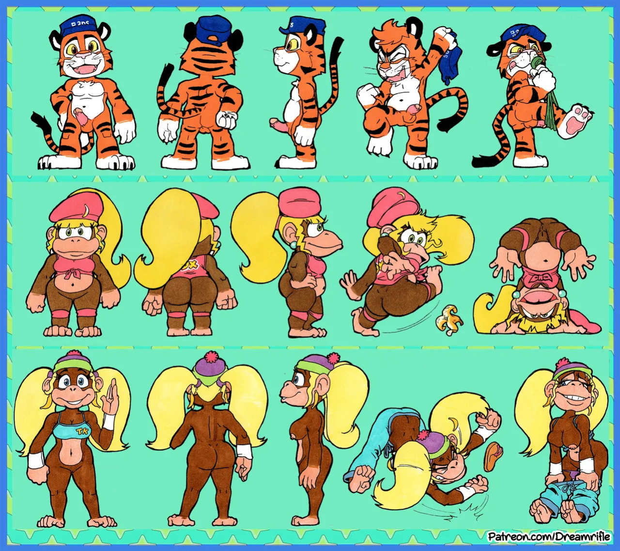 Donkey Kong Girls