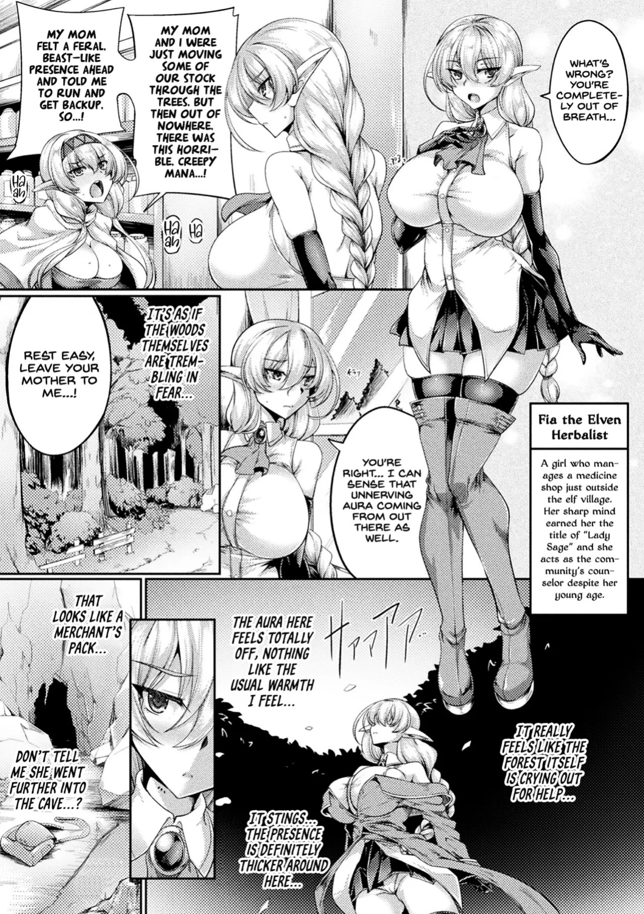 [Kanten] Elf Yakushi no Junan ~Masho no Tsuru ni Torawarete~ [Project Valvrein]