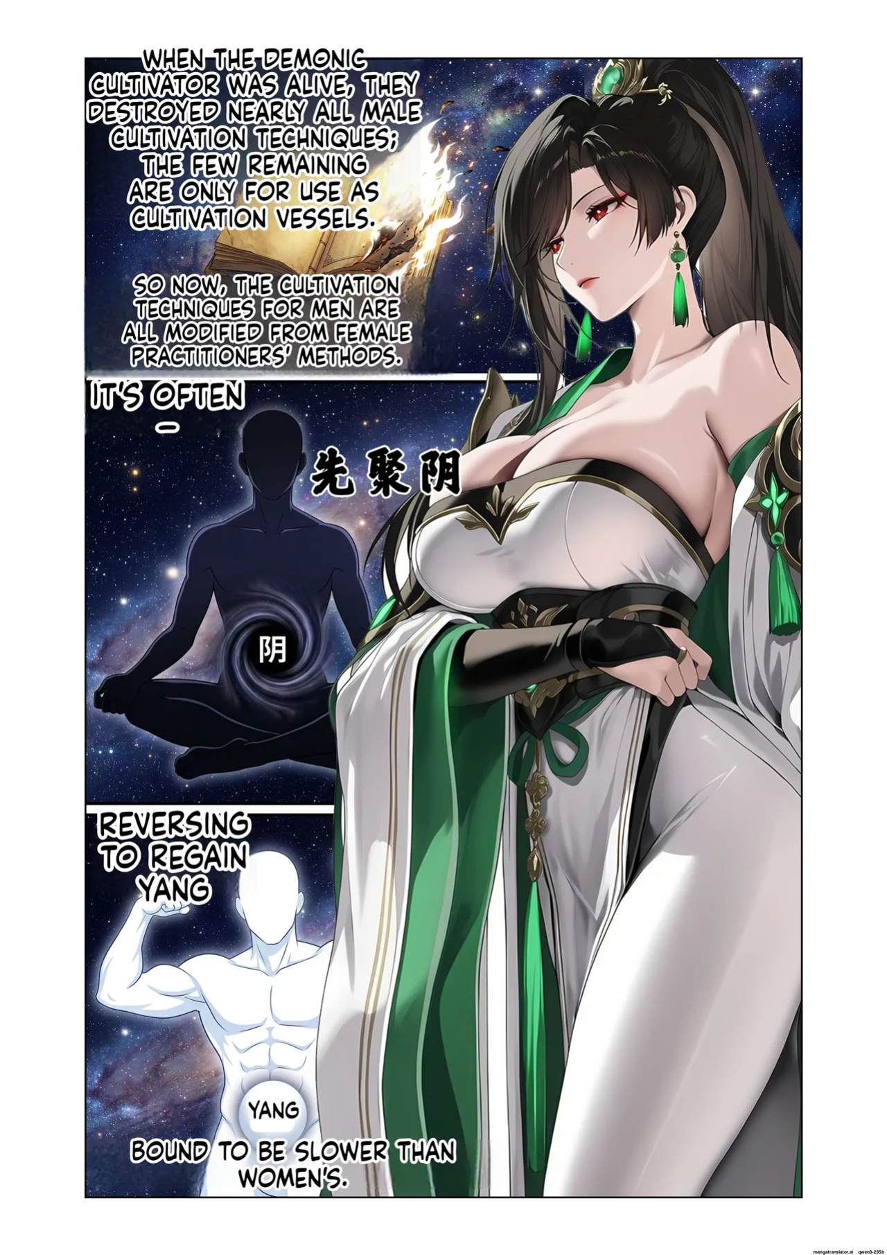 Chronicle of the Immortal Maiden’s Descent into the Abyss [AI Generated)(English)