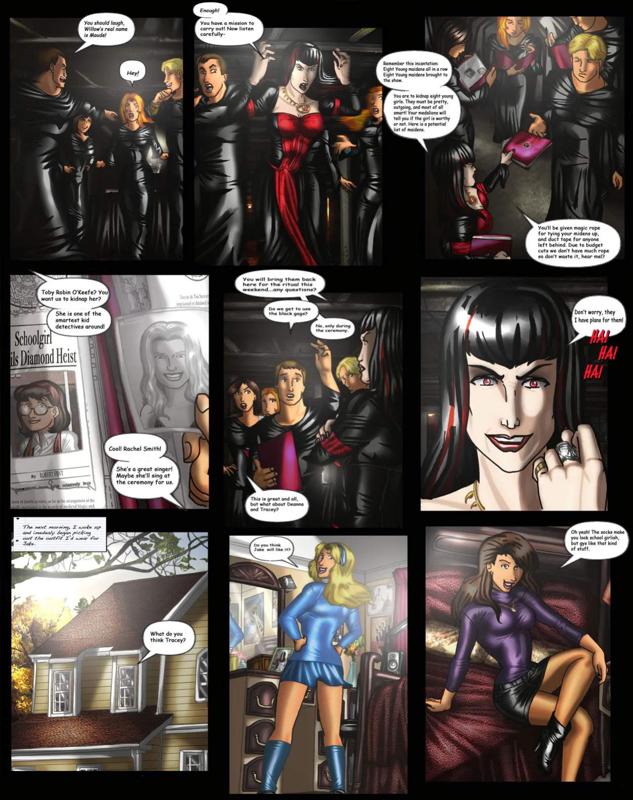 [Deanna & Tracey] Lair of the Octagon