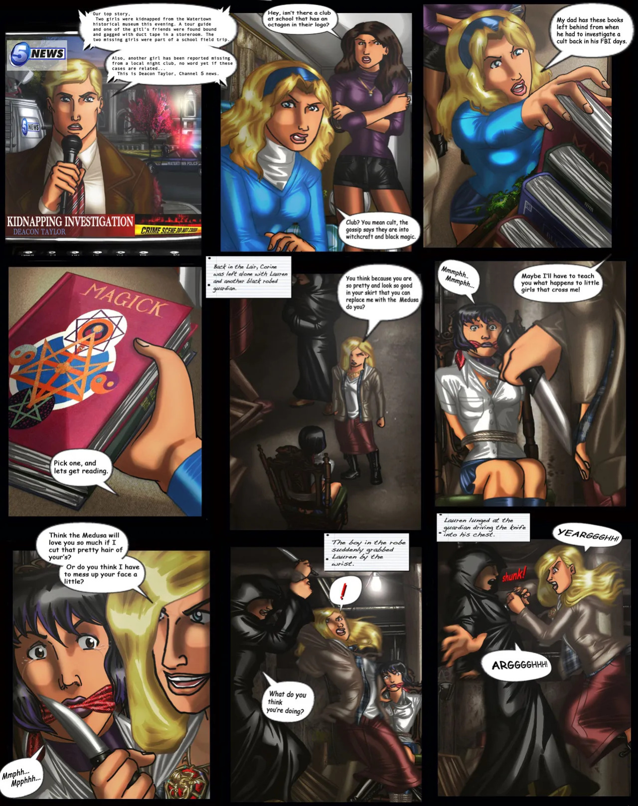 [Deanna & Tracey] Lair of the Octagon
