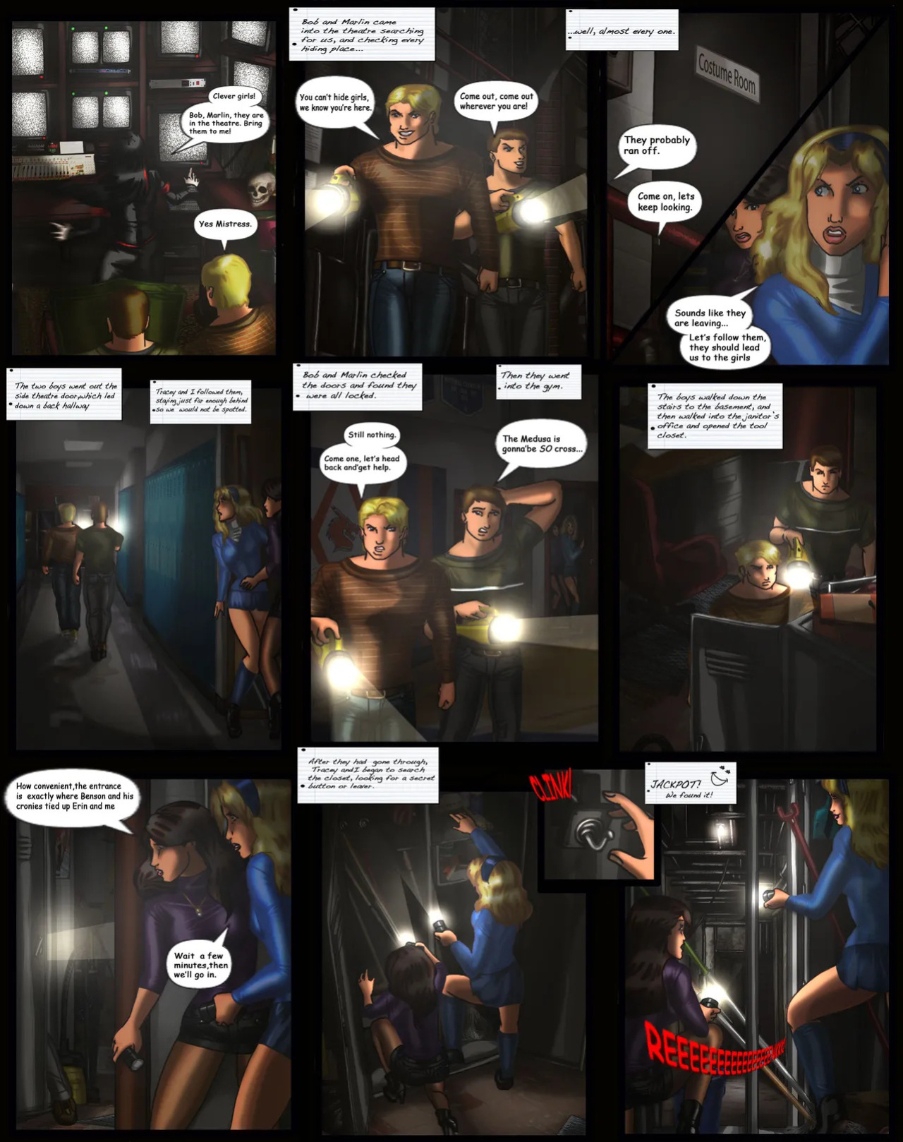 [Deanna & Tracey] Lair of the Octagon