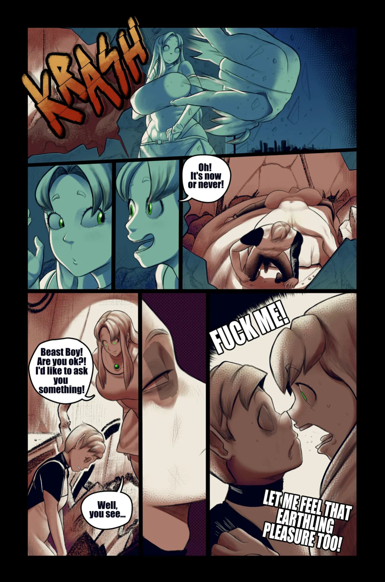 Aphrodos - Raven Doesn't Smile Vengeance Full Comic
