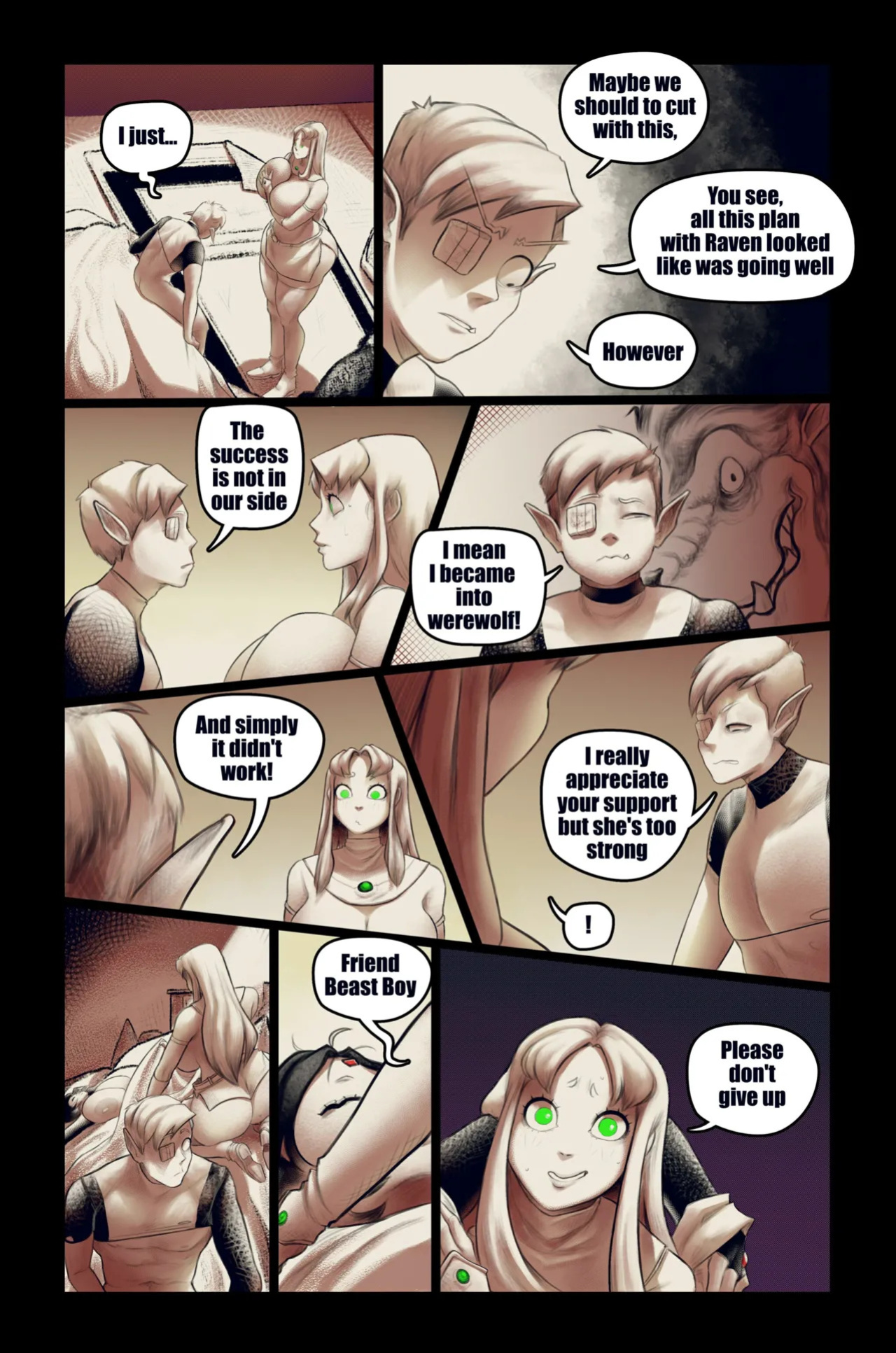Aphrodos - Raven Doesn't Smile Vengeance Full Comic