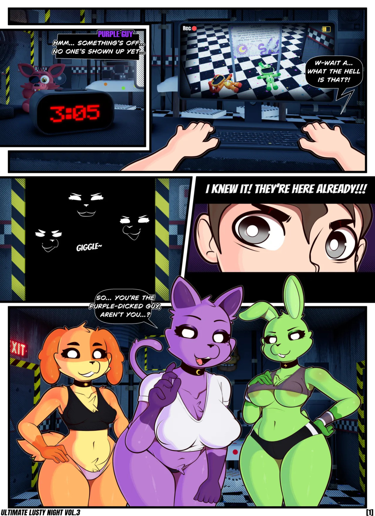 [KevWrite] Ultimate Lusty Nights: Slutting Critters (Poppy Playtime)