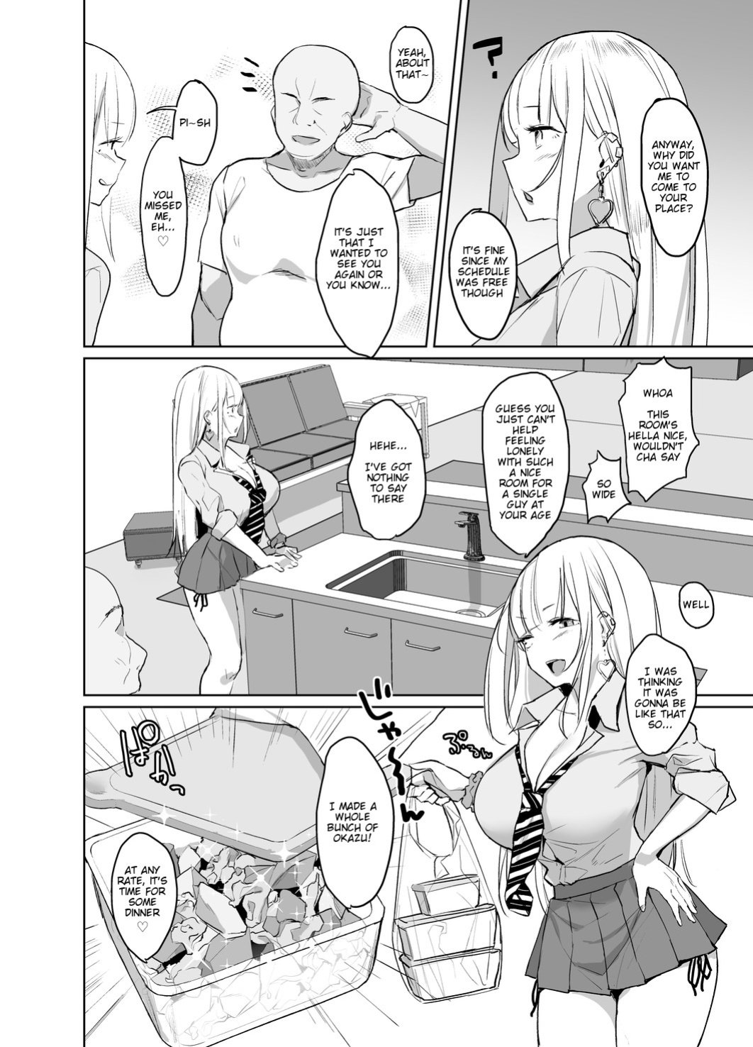 [EROTOMANIA (Nanae)] Ecchi na Gal JK ga Kyokon Zetsurin Oji-san to Pakoru Yatsu. [English] [Nisor] [Decensored] [Digital]