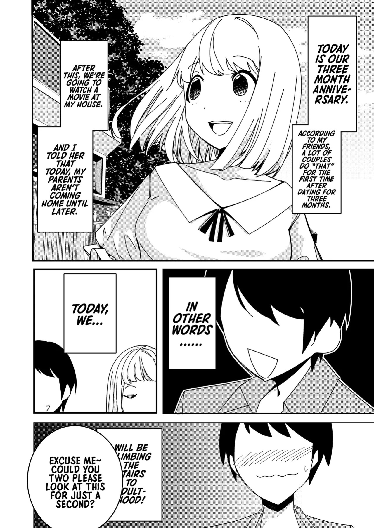 [Hisamaru Hajimeya (Hisamaru Hajime)] Saimin Appli de! ~Tsukiatte 3-kagetsu Hatsu Ecchi Mokuzen no Couple ni Ecchi no Shikata o Oshiete Mita~ | With a Hypnosis App! ~I Tried Teaching a Three-Month Couple that's About to Have Sex for the First Time How to 
