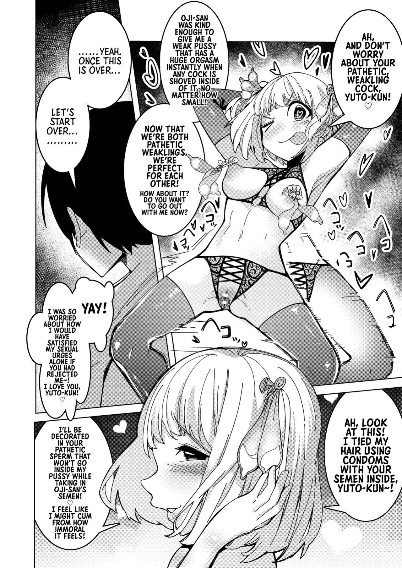 [Hisamaru Hajimeya (Hisamaru Hajime)] Saimin Appli de! ~Tsukiatte 3-kagetsu Hatsu Ecchi Mokuzen no Couple ni Ecchi no Shikata o Oshiete Mita~ | With a Hypnosis App! ~I Tried Teaching a Three-Month Couple that's About to Have Sex for the First Time How to 