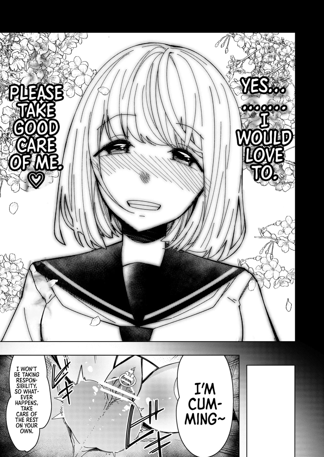 [Hisamaru Hajimeya (Hisamaru Hajime)] Saimin Appli de! ~Tsukiatte 3-kagetsu Hatsu Ecchi Mokuzen no Couple ni Ecchi no Shikata o Oshiete Mita~ | With a Hypnosis App! ~I Tried Teaching a Three-Month Couple that's About to Have Sex for the First Time How to 