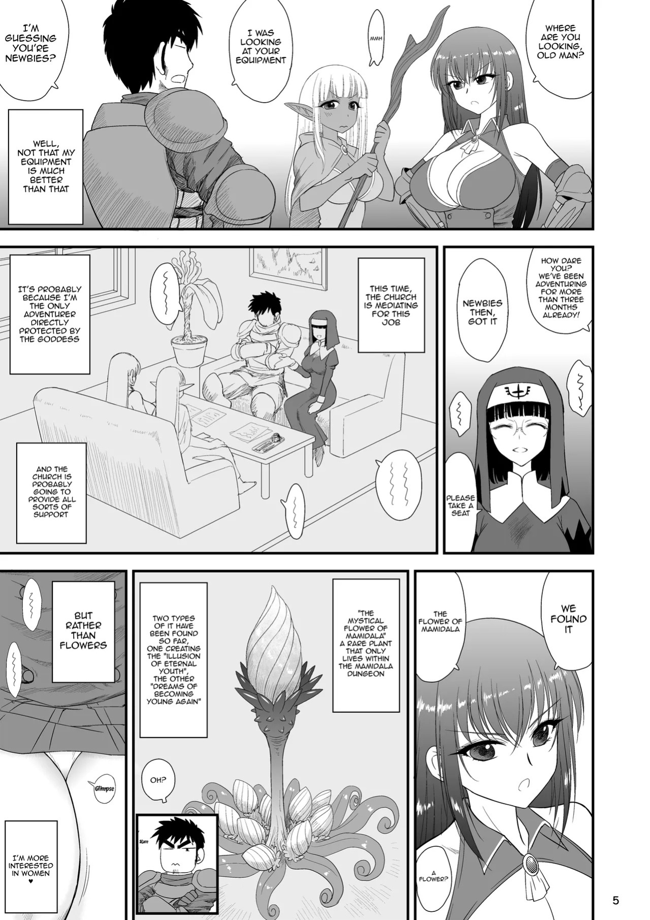 [BLACK DOG (Kuroinu Juu)] Mami no Meikyuu 2 Leskko Boukensha Hen | Mami's Dungeon 2 - Lesbian Adventurer Edition [English] {Doujins.com} [Digital]