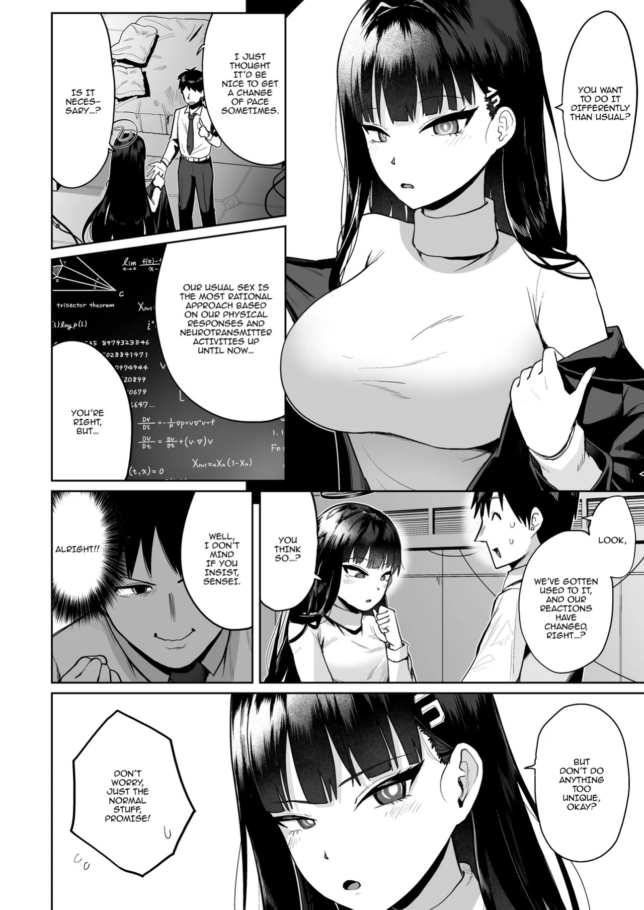 [Owakari Itadaketa darou ka (Umiyamasoze)] Rio no Gouriteki Sex to Sensei no Higouriteki Sex | Rio's Logical Sex and Sensei's Illogical Sex (Blue Archive) [English] {Doujins.com} [Digital]
