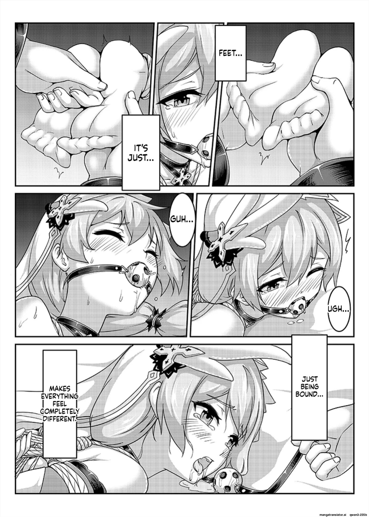 [Pigeon Nest Under Deck (Yuki no Arashi to Itan)] Higanbana no Hibiki (Houkai Impact 3) (SCANMTL)