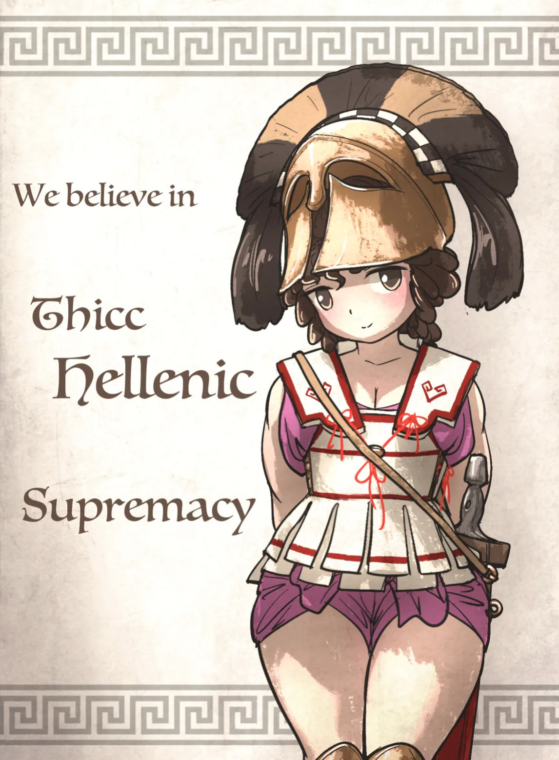 [Ironlily] Minoan & Hoplite Waifus