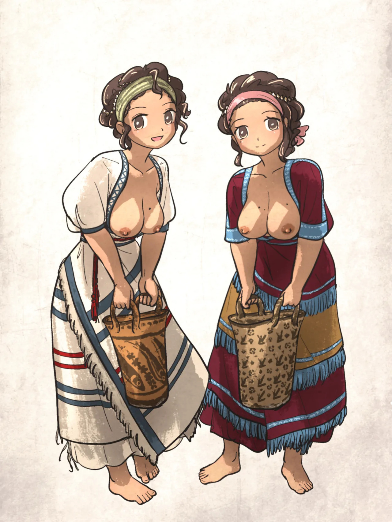 [Ironlily] Minoan & Hoplite Waifus