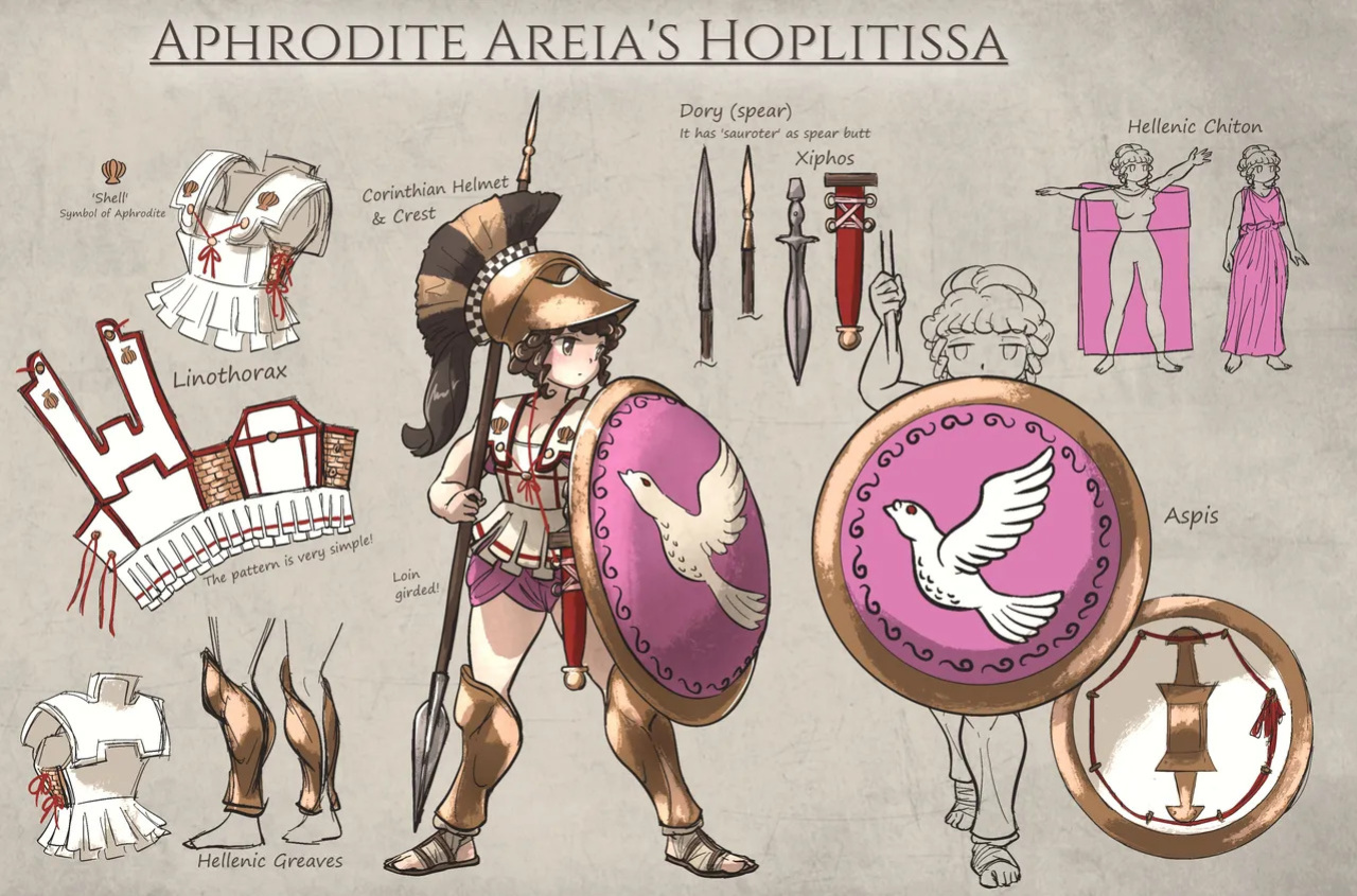 [Ironlily] Minoan & Hoplite Waifus