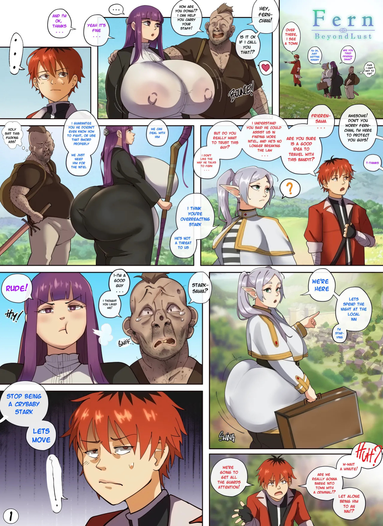 [BitterCream] Fern NTR [English] [Uncensored] (Sousou no Frieren/Frieren: Beyond Journey's End)