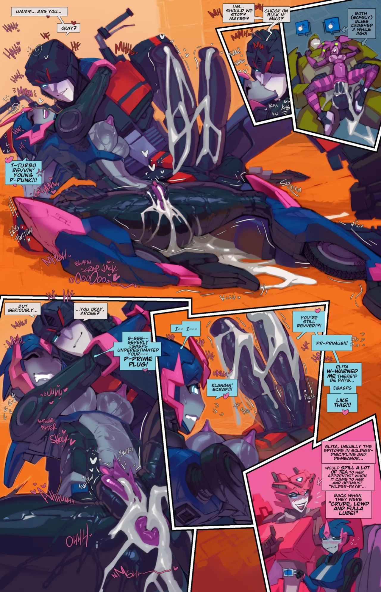 [Fred Perry] Jack X Arcee: "Autobutt Jack" (Transformer)