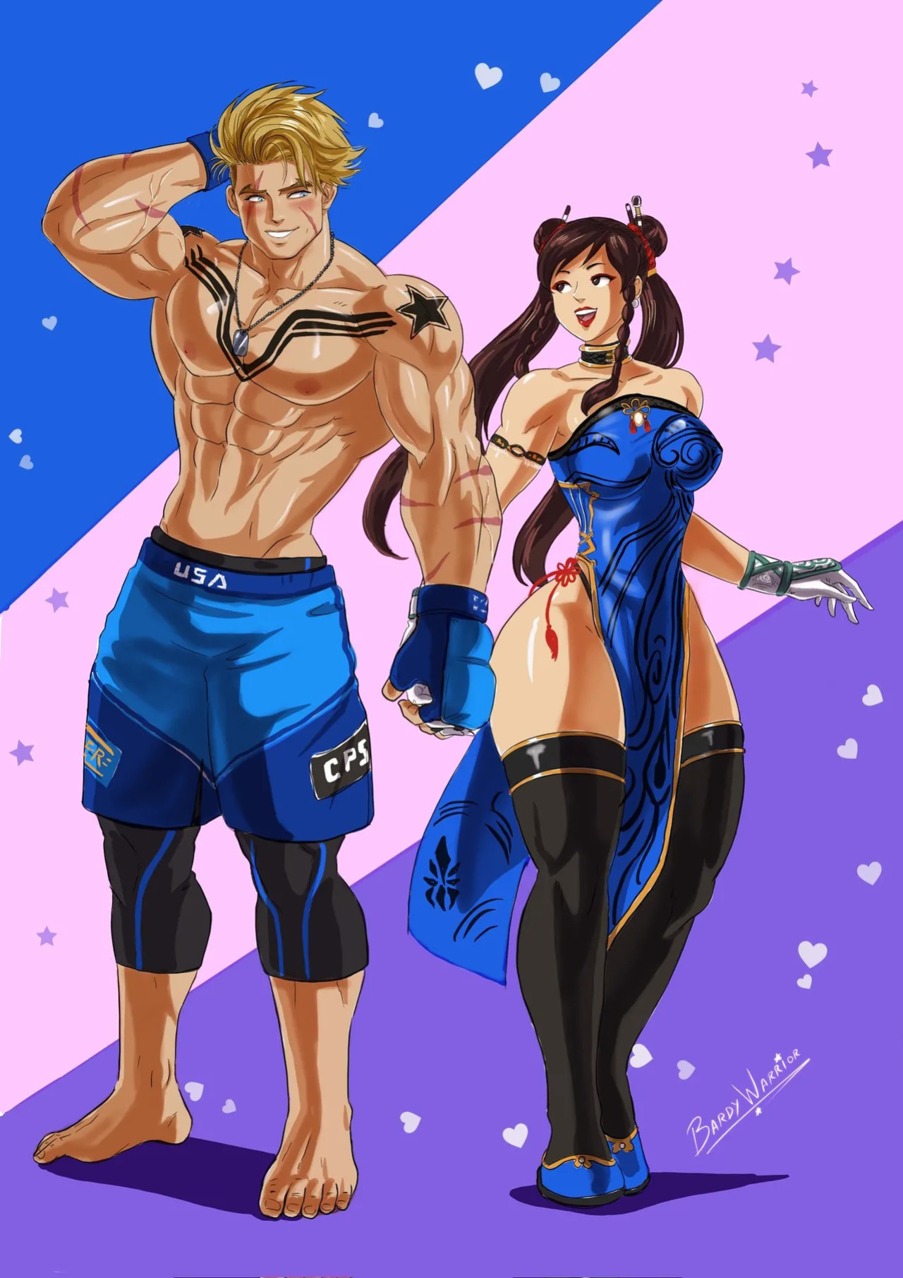 [BardyWarrior] Luke x Chun-Li (Street Fighter 6)