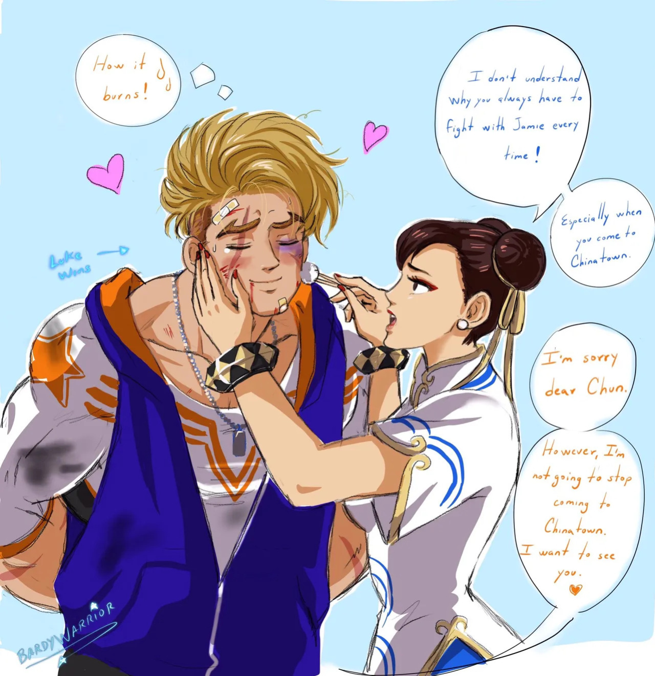 [BardyWarrior] Luke x Chun-Li (Street Fighter 6)