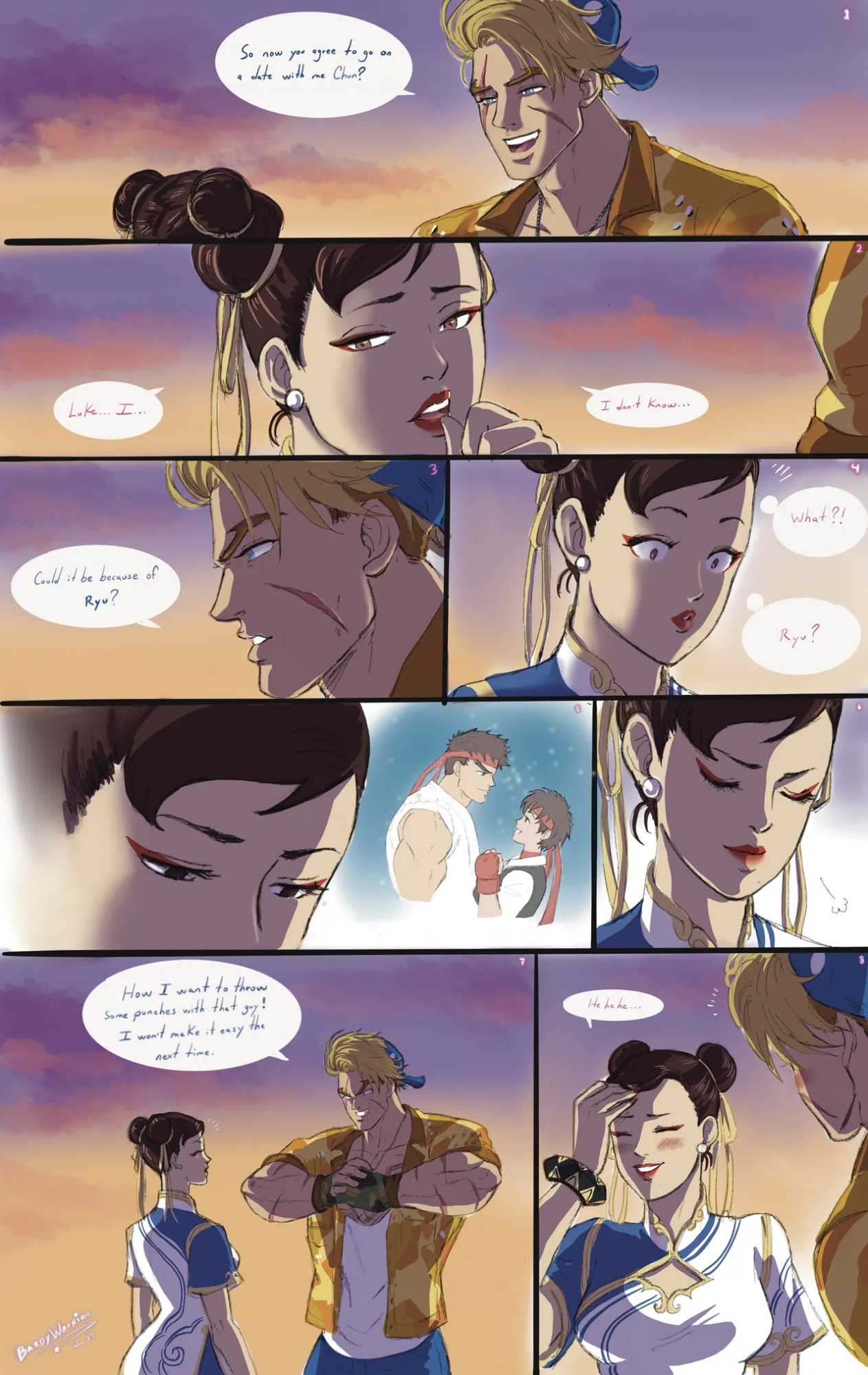 [BardyWarrior] Luke x Chun-Li (Street Fighter 6)