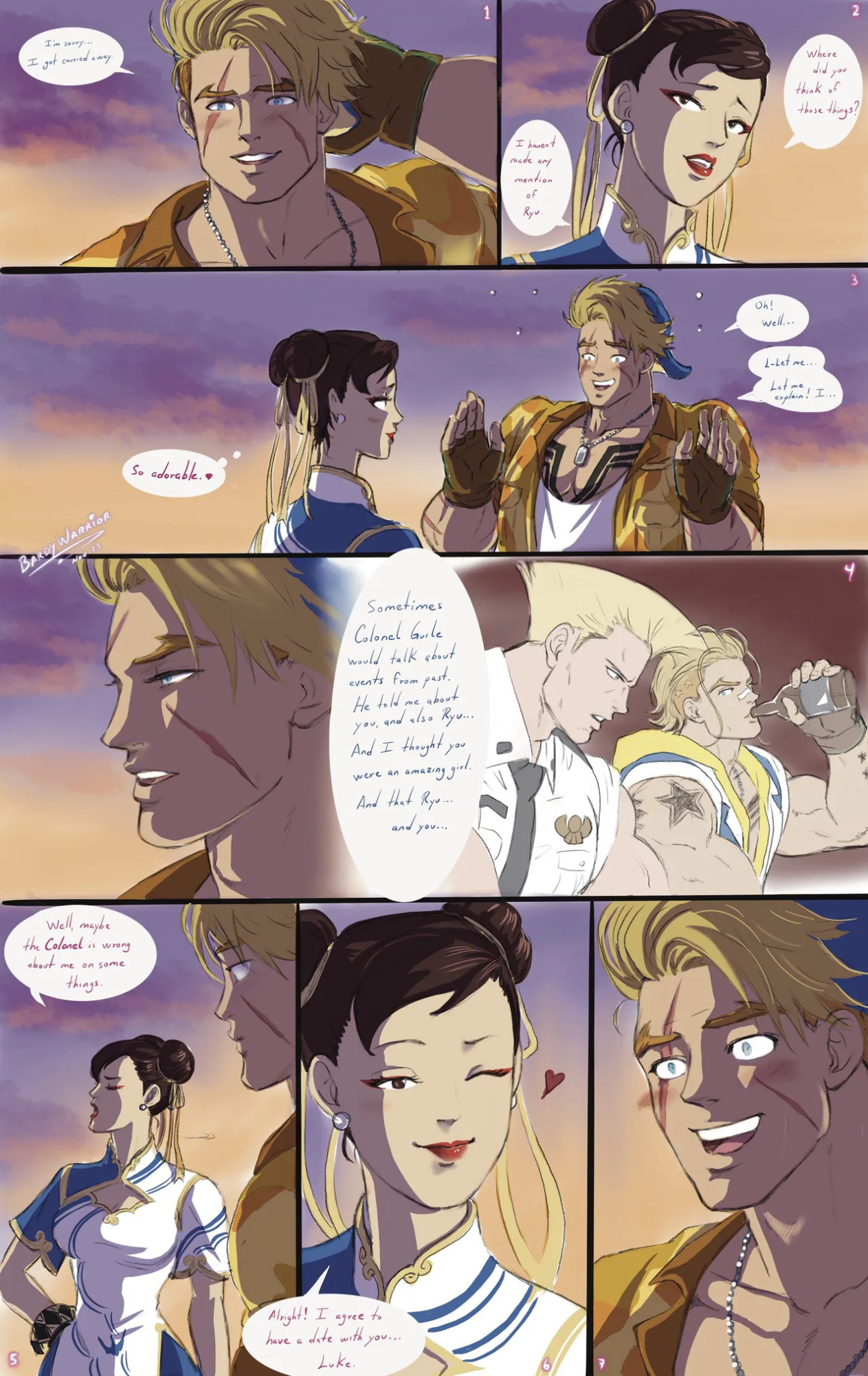 [BardyWarrior] Luke x Chun-Li (Street Fighter 6)
