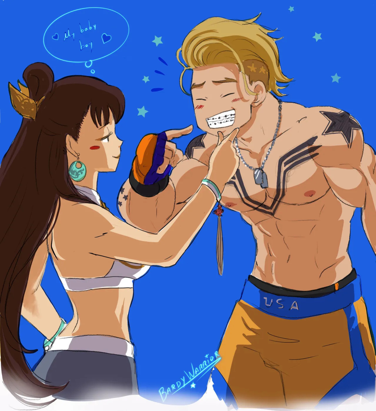 [BardyWarrior] Luke x Chun-Li (Street Fighter 6)